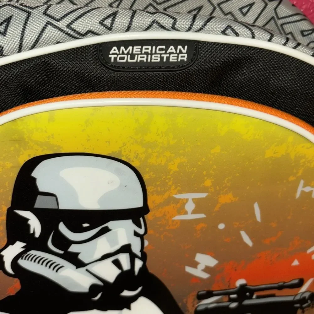 NWOT. American Tourister children’s/collector’s Star Wars stormtrooper backpack.